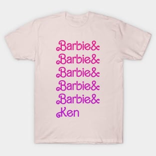 Barbie & Barbie & Barbie & Barbie & Barbie & Ken T-Shirt